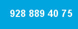 928 889 40 75